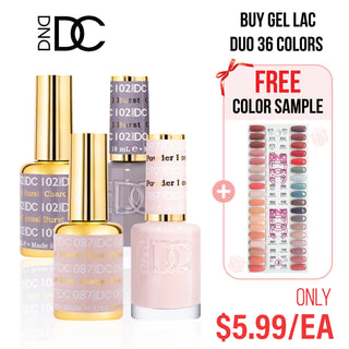 DC Part 3 - Set of 36 Gel & Lacquer Combos