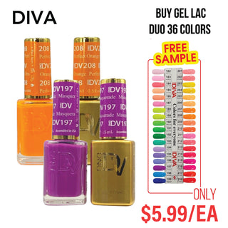 DND DV Gel & Lacquer Part 6 - Set 36 Colors