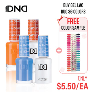 DND Part 07 - Set of 34 Gel & Lacquer Combos