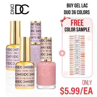 DC Part 13 - Set of 32 Gel & Lacquer Combos - Sheer Glow Collection