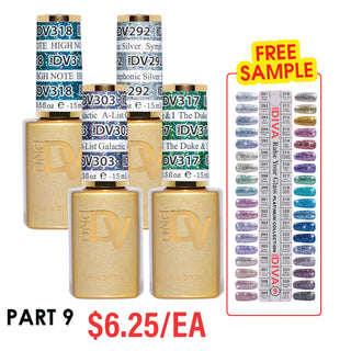 DND DV Gel Polish Part 9 - Set 36 Colors