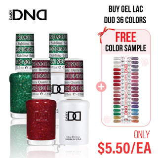DND Part 14 - Set of 36 Gel & Lacquer Combos