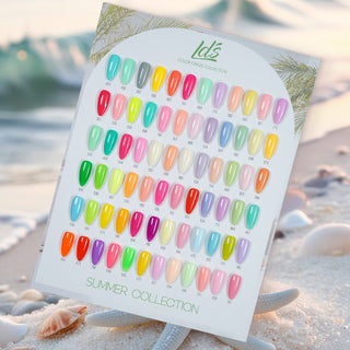 LDS Color Craze - Set 72 Colors - Gel Polish 0.5oz - Summer Collection