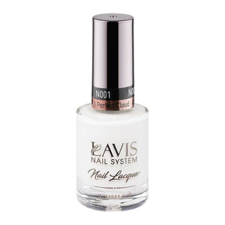 LAVIS 001 A Perfect Cloud - Nail Lacquer 0.5 oz by LAVIS NAILS sold by DTK Nail Supply
