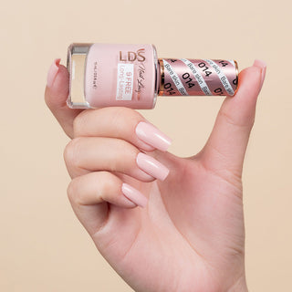LDS 014 Bare Skin - LDS Healthy Nail Lacquer 0.5oz