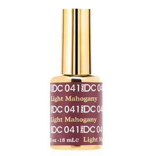 DND DC Gel Polish - 041 Light Mahogany