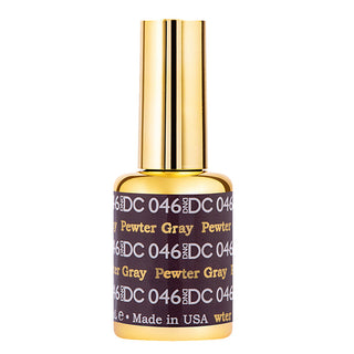 DND DC Gel Polish - 046 Pewter Gray