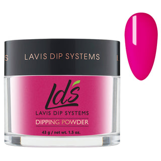 LDS Dipping Powder Nail - 084 Crimson Red - 1.5oz