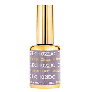 DND DC Gel Polish - 102 Charcoal Burnt