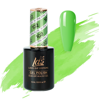LDS 102 In The Lime Light - LDS Gel Polish 0.5oz