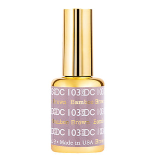 DND DC Gel Polish - 103 Bamboo Brown