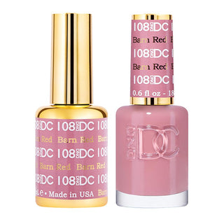 DND DC Holiday Gift Bubdle: 4 Gel Polishes, 1 Base Gel, 1 Top Gel - 098 108 126 278