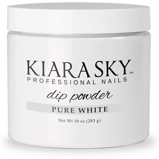 Kiara Sky Pure White - Pink & White 10 oz