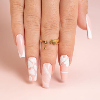 LDS 03 - White - Draw Painting Gel Nails Polish Nail Art - 0.5 oz