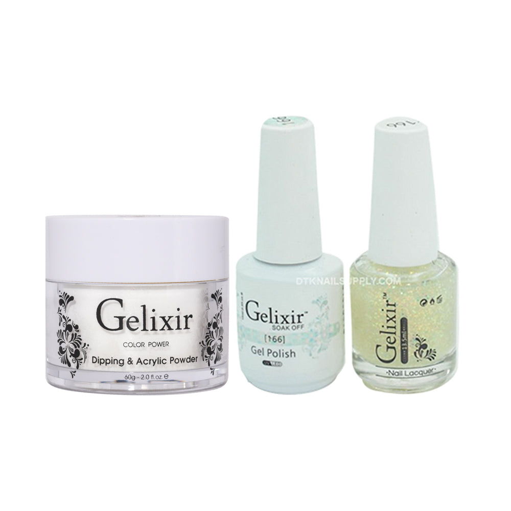 Gelixir 3 in 1 - 166 - Acrylic & Dip Powder, Gel & Lacquer