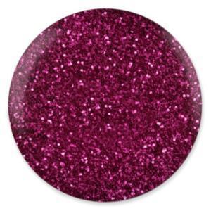 DND DC Gel Polish 195 - Glitter, Pink Colors - Hot Pink
