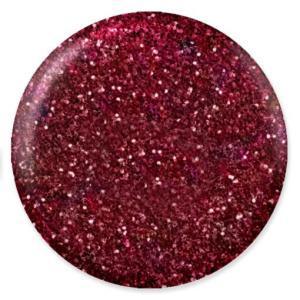 DND DC Gel Polish 232 - Glitter, Purple Colors - Maroon