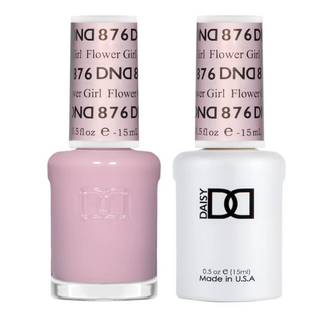 DND Gel Nail Polish Duo - 876 Flower Girl - DND Sheer Collection