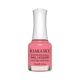 Kiara Sky N407 Pink Slippers - Nail Lacquer
