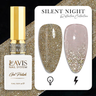 LAVIS Reflective R05 - Set 48 Colors - Gel Polish 0.5 oz