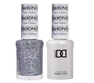 DND Gel Nail Polish Duo - 469 Glitter Colors - Vast Galaxy