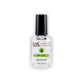 LDS Dipping Powder Essentials #4 Top Coat 0.5 oz (OP)
