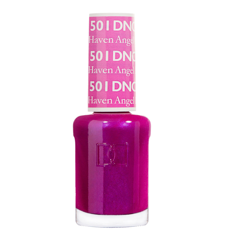 DND Nail Lacquer - 501 Purple Colors - Haven Angel