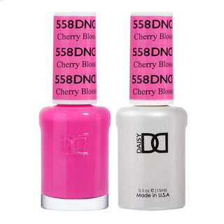 DND Gel Nail Polish Duo - 558 Pink Colors - Cherry Blossom