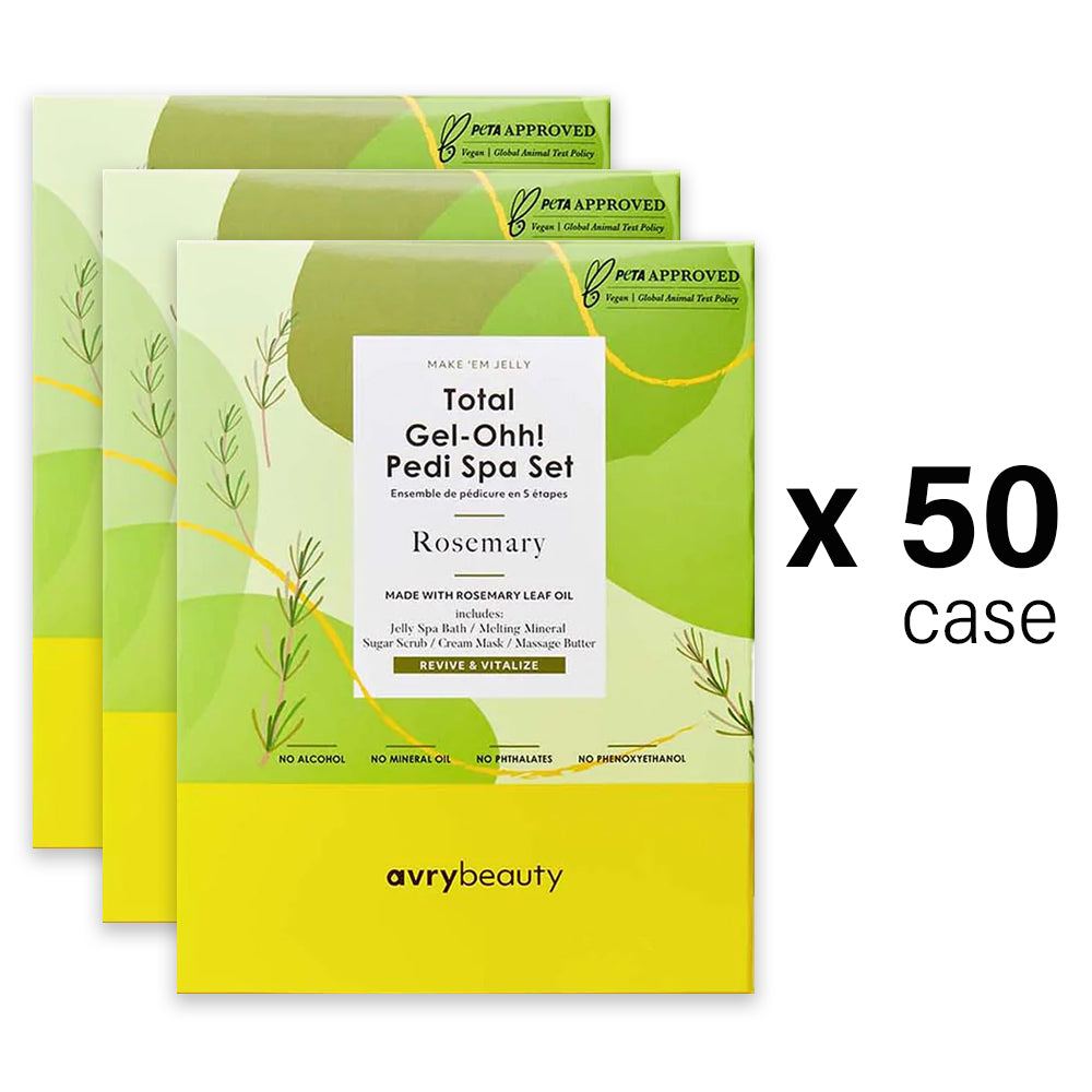 AVRY BEAUTY - 5 Steps Total Gel Ohh! Box of 50 - Rosemary