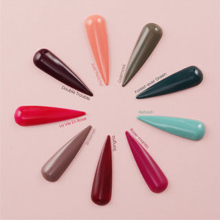 WINTER MOOD - LDS Holiday Healthy Nail Lacquer Collection: 007, 029, 030, 031, 032, 033, 094, 121, 122