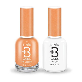 SNS Basics 150 - Gel Polish & Matching Nail Lacquer Duo Set - 0.5oz by SNS Basic sold by DTK Nail Supply