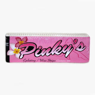 Pinky's - Bleached Muslin Waxing Strips - Pack of 100