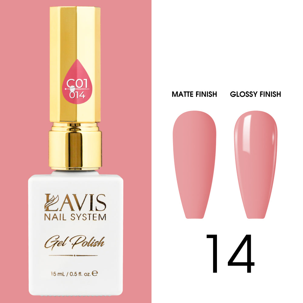 LAVIS C01 014 Gel Polish 0.5 oz Whimsical Collection ND Nails