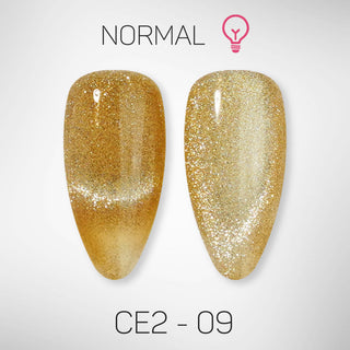 LAVIS Cat Eyes CE2 - 09 - Gel Polish 0.5 oz - Under The Sea Collection