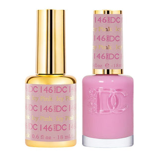 DND DC Gel Nail Polish Duo - 146 Icy Pink