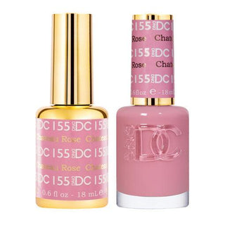 DND DC Gel Nail Polish Duo - 155 Chateau Rose