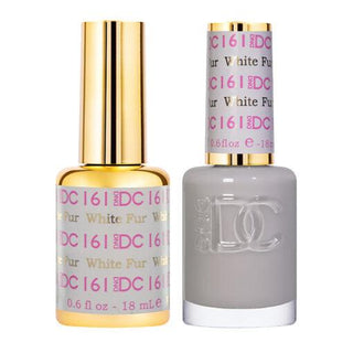 DND DC Gel Nail Polish Duo - 161 White Fur