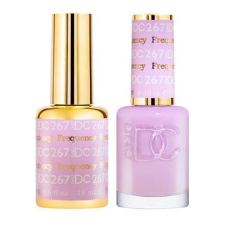 DND DC Gel Nail Polish Duo - 267 Pink Colors - Frequency