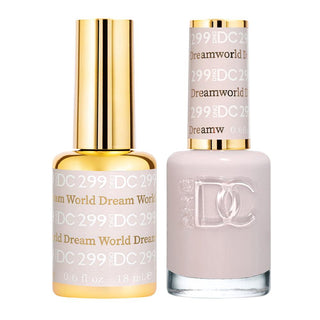DND DC Gel Nail Polish Duo - 299 Nude Colors - Dream World