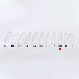 DND Clear Tip #8: 50pcs/bag