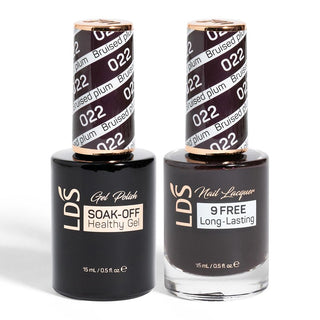 LDS Holiday Gift Bubdle: 4 Gel Polishes, 1 Base Gel, 1 Top Gel - 017 020 021 022