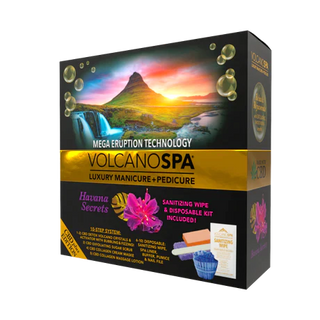 Volcano Spa Havana Secrets Pedicure Kit - Pedicure Spa Kit (10 step)