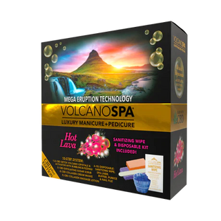 Volcano Spa Hot Lava Pedicure Kit - Pedicure Spa Kit (10 step)