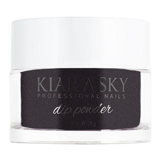 Kiara Sky Dipping Powder Nail - 508 Have A Grape Nite - Black Colors