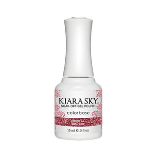Kiara Sky Gel Polish 585 - Glitter, Pink Colors - Route 66