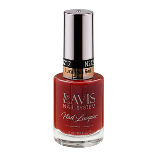 Lavis Nail Lacquer - 212 Luxurious Red