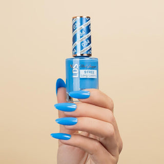 LDS 034 Vitamin Sea - LDS Gel Polish & Matching Nail Lacquer Duo Set - 0.5oz