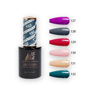 LDS Healthy Gel Color Set (6 colors) : 127 to 132