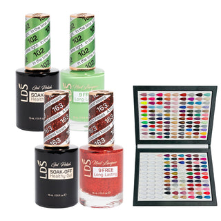 LDS Healthy Gel & Lacquer 181 colors by LDS sold by DTK Nail Supply