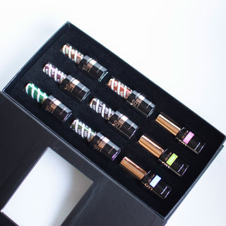 LDS Holiday Collection: 6 Healthy Gel Polishes, 1 Base Gel, 1 Top Gel - COOL VIBES G - 018; 019; 020; 021; 022; 023